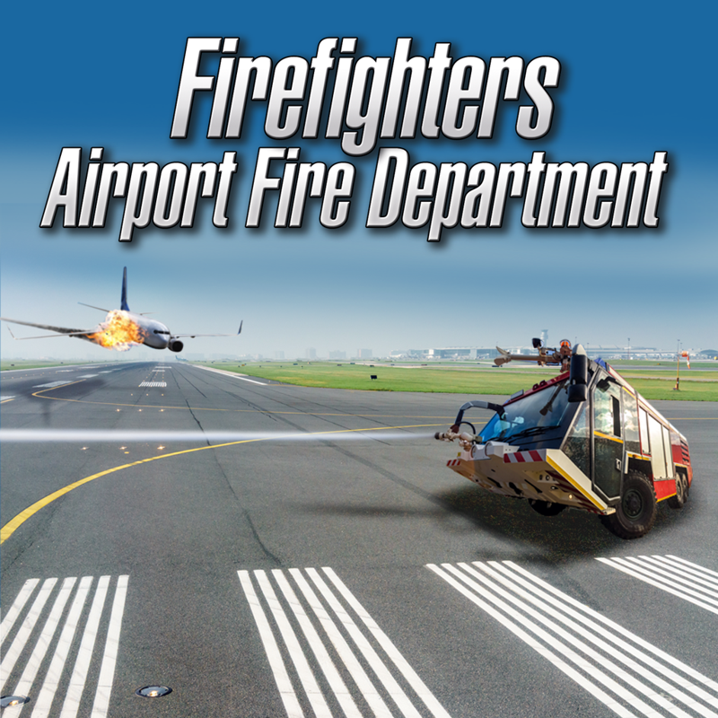 Firefighters Airport Fire Department box art for Playstation 4